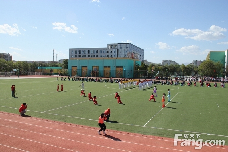 首都师范大学附属回龙观育新学校第四届金秋体育节开幕式随拍