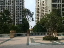 公园式小区,高楼层看湖景,毛坯4房带阁楼