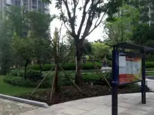 麒龙轻轨站户型方正采光好精装2房有自己的步行街