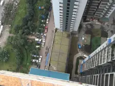 盘龙商圈近轻轨清水正两房 户型方正 大阳台