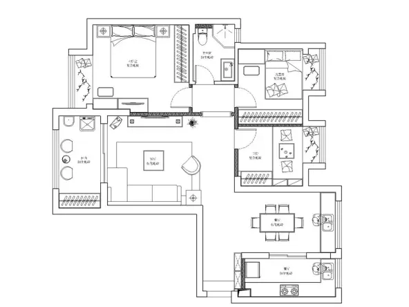 平面家具布置图