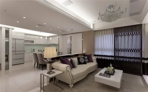 东山国际新城234㎡变身韩系偶像剧场景,东山国