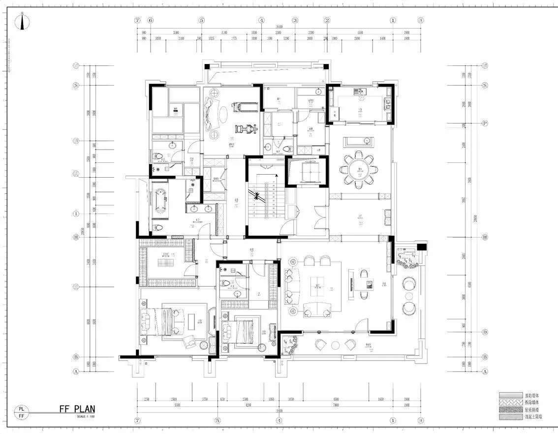 简欧风格四居室325平米32万-九龙仓国宾1号装修案例-苏州房天下家居