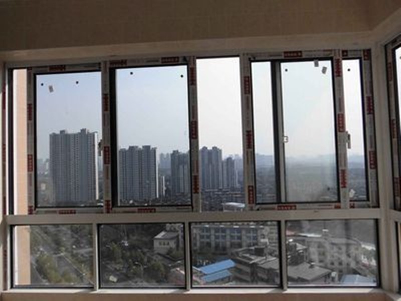 上海【坚诚门窗】凤铝799型铝合金推拉窗双层中空玻璃
