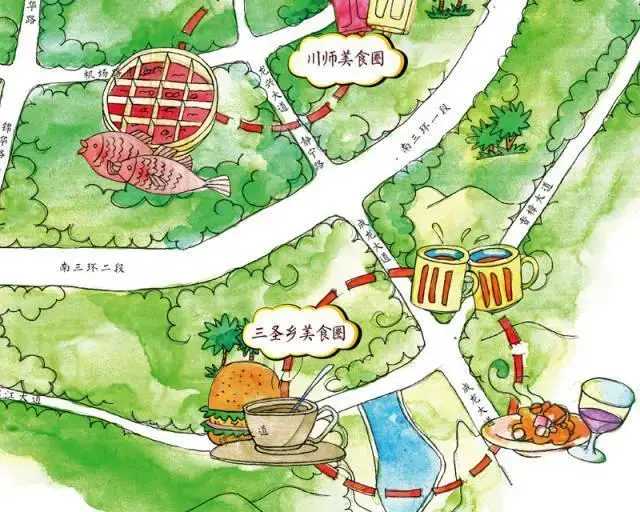 号称成都最任性的生活地图册,懒人必备