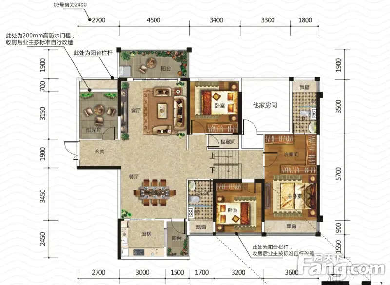 盛邦珑湖92㎡户型大曝光,饱满三房亮瞎眼!