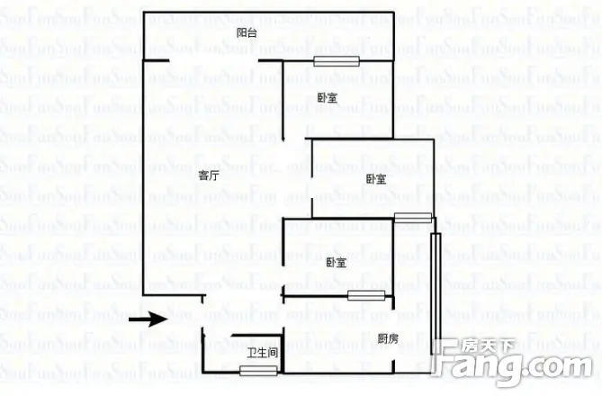 怡园小区户型图