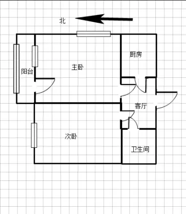 棉二高层户型图