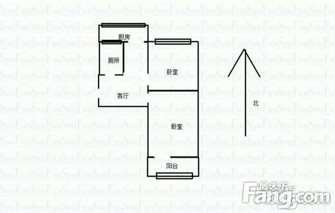 槐中路省工商局宿舍户型图