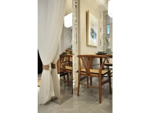 宁波银亿钰鼎园新古典风格四居室装修效果图_190平米18万装修设计案例