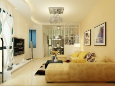 香樟林-78平米-二居室-现代简约风格装修案