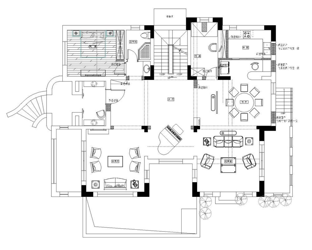 美式别墅设计方案