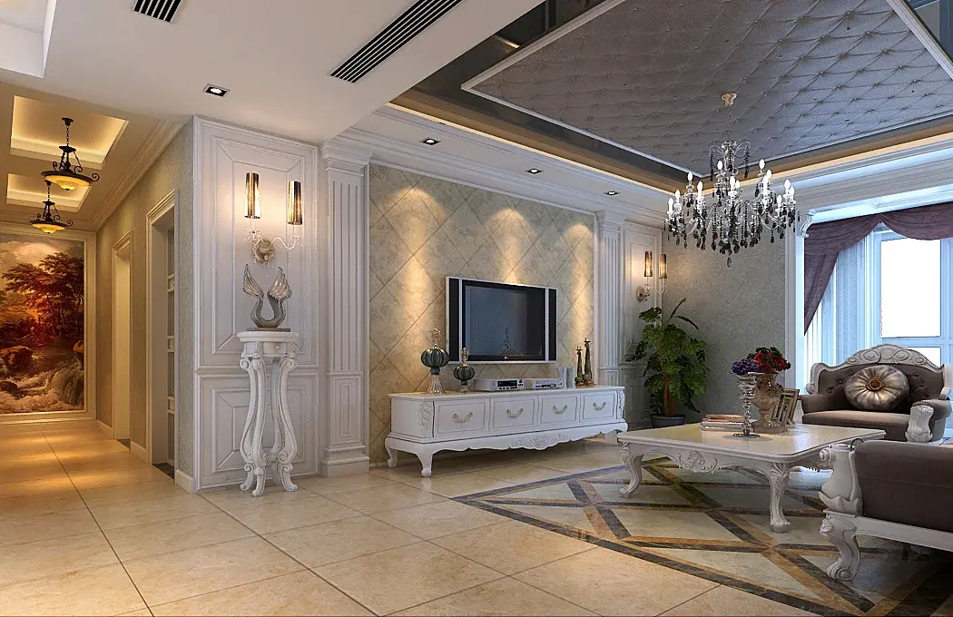 从字面意思分析,简欧也就是简化了的欧式装修风格,但原先欧式风格的