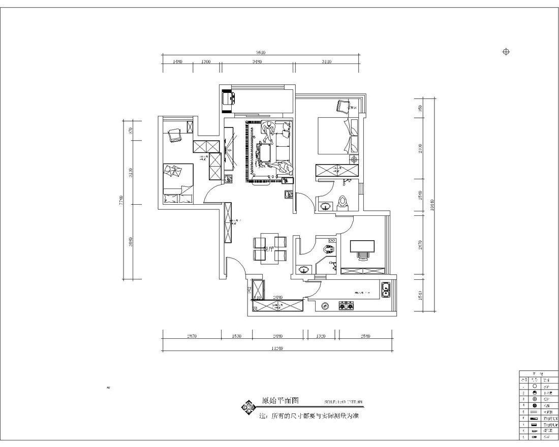 钱隆江南-85平米-三居室-现代简约