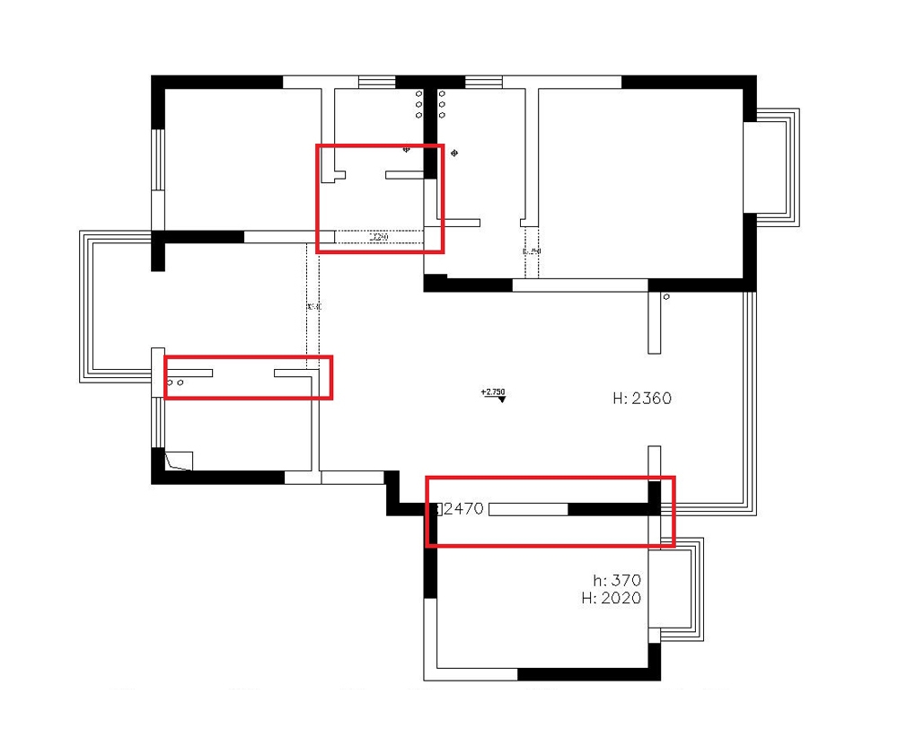 美新玫瑰花园120㎡三室两厅简约风格案例
