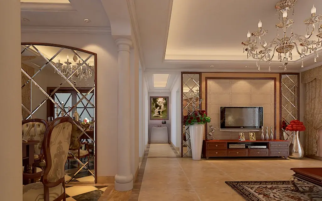 云星城市春天-四居室-133.00平米-客厅装修效果图