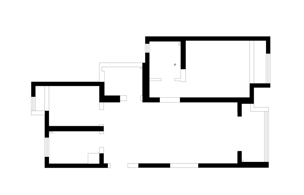 世茂国际广场三室两厅简约风格案例