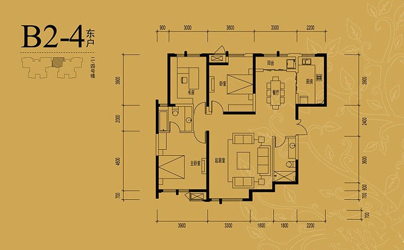 白桦林间-三居室-美式风格