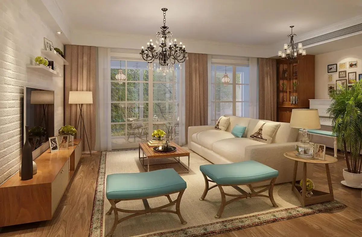 5万-海亮尊园装修案例-南昌房天下家居装修网