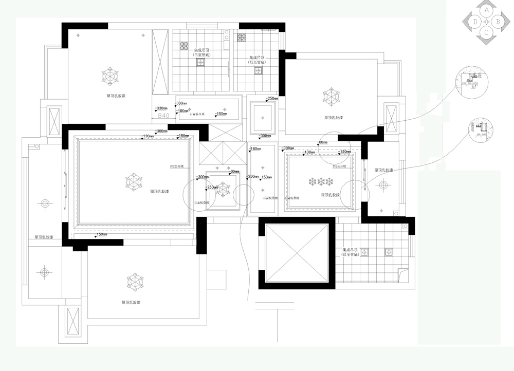 精品赏析——融创熙园三室两厅现代简约风格案例