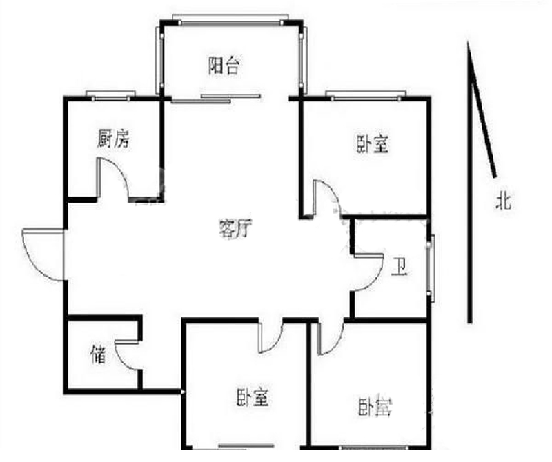 银城东苑-三居室-140.00平米-装修设计