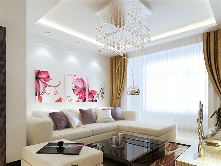 北京城建龙樾湾95平三居室 现代风格