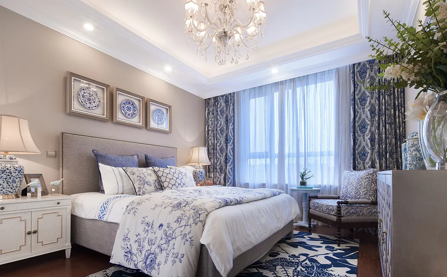 杭州15-20万91-120平米卧室装修样板间