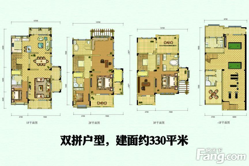 纳帕溪谷 300平 中式风格